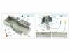 Quinta Studio QDS-48400 F-16C block 25 3D-Printed coloured Interior on decal paper (Kinetic 2022 tool) (Small version) 1/48